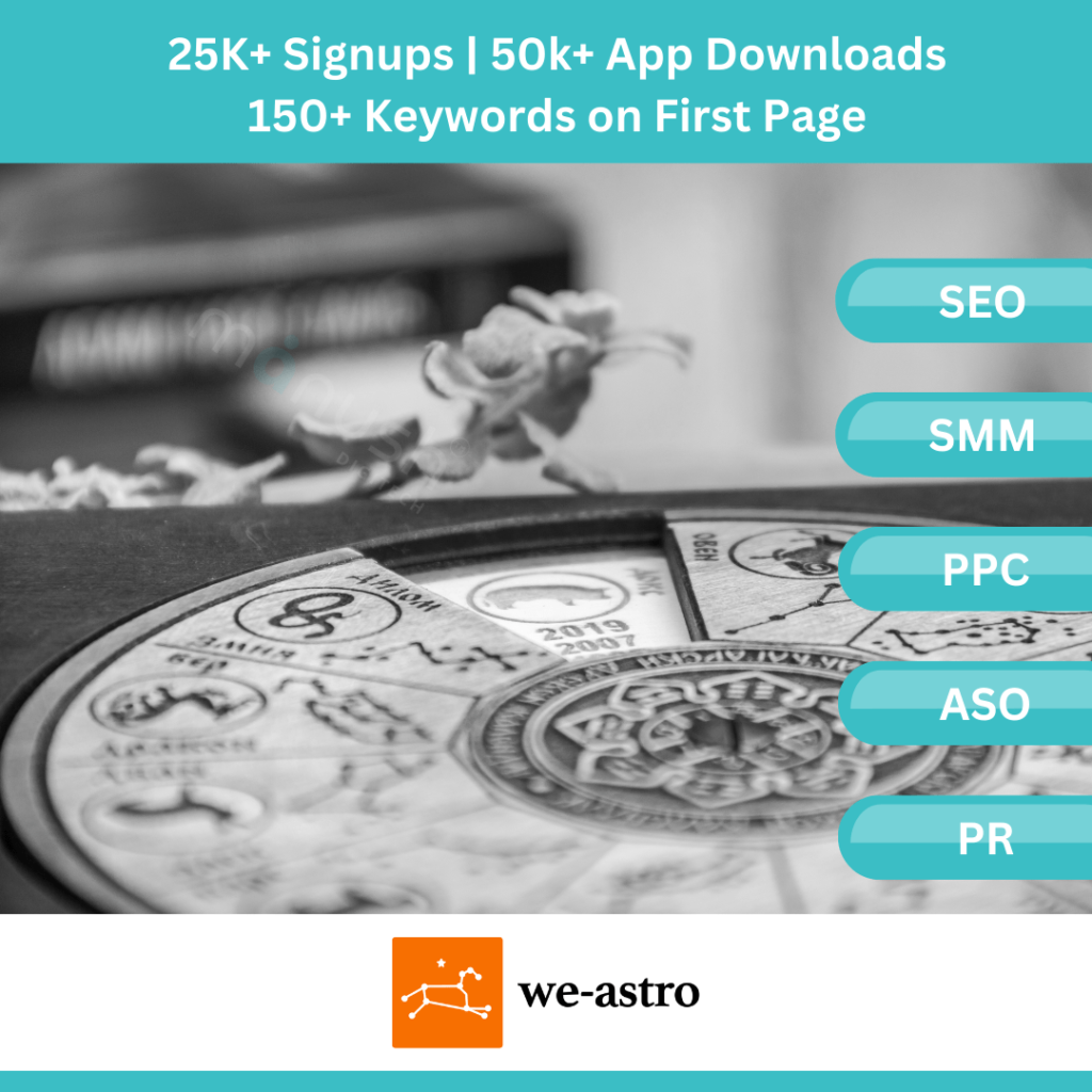 astrology digital marketing case study