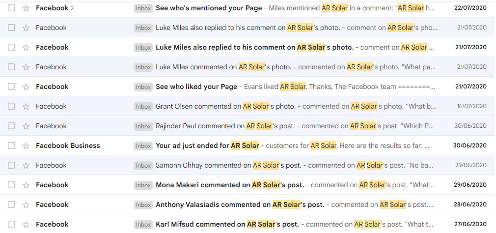 facebook page engagement