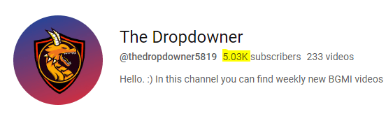 5k youtube subscribers