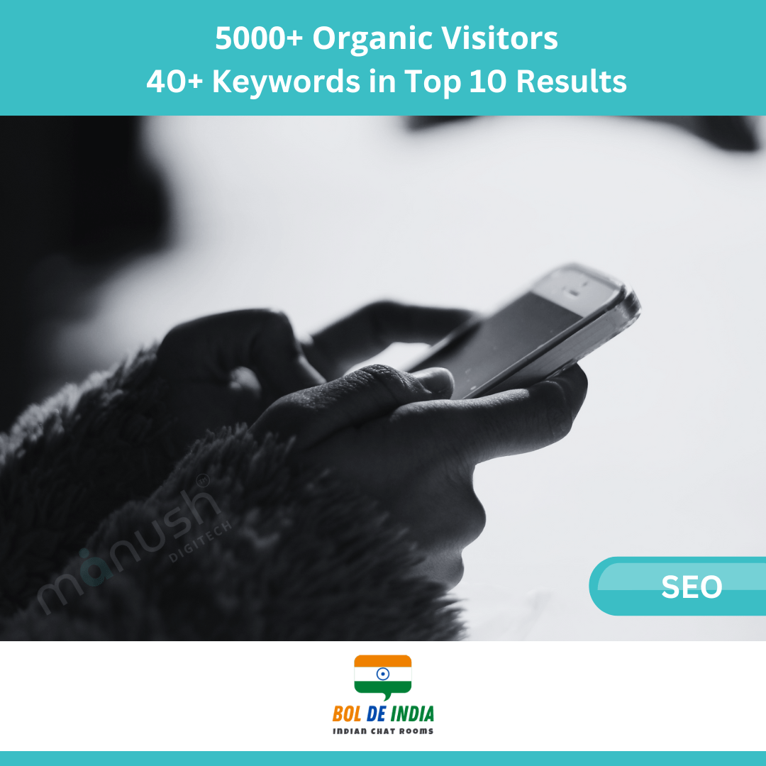 chat site SEO case study