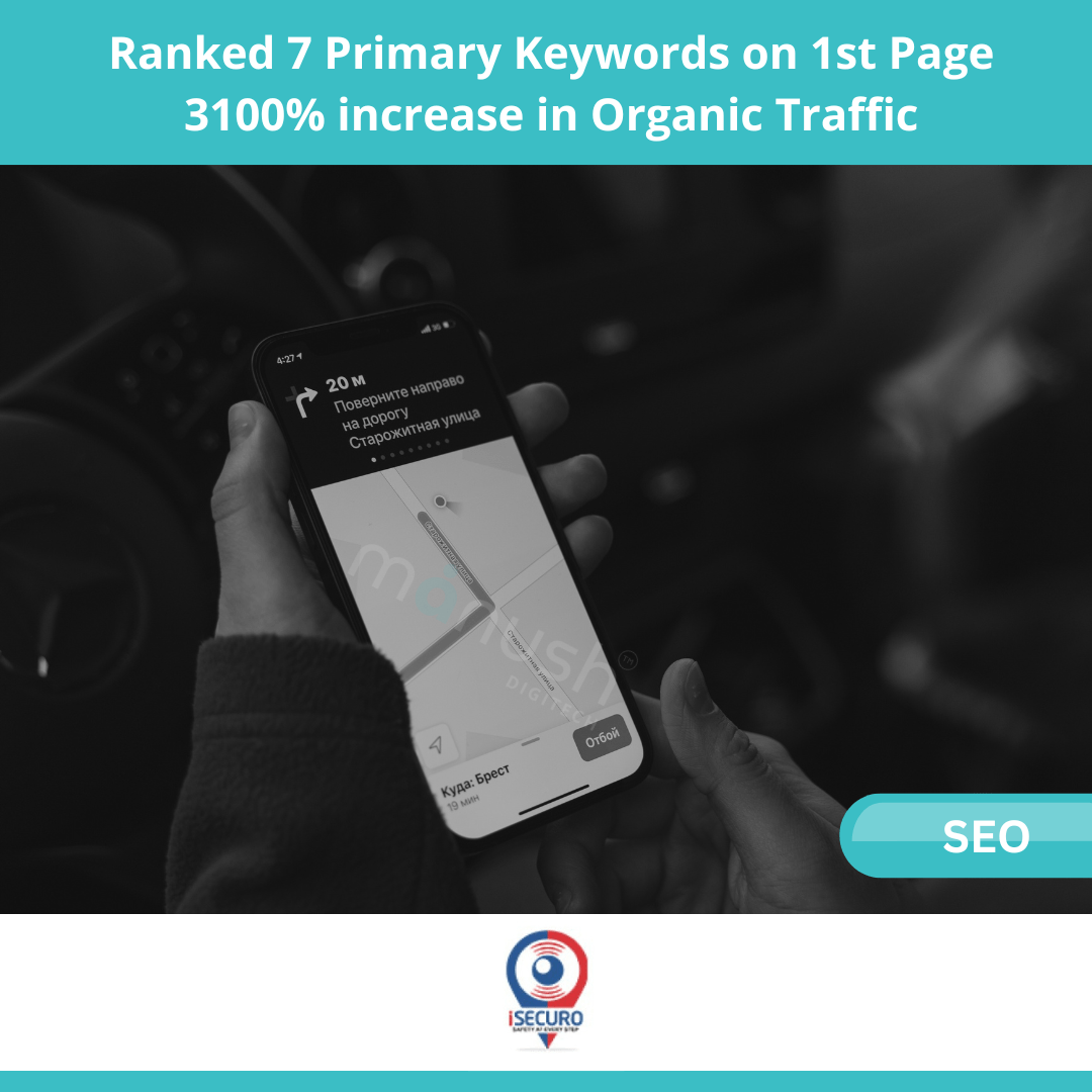 GPS Products SEO case study